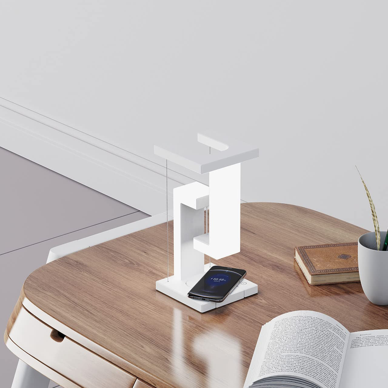 Creative Smartphone Wireless Charging  Table Lamp